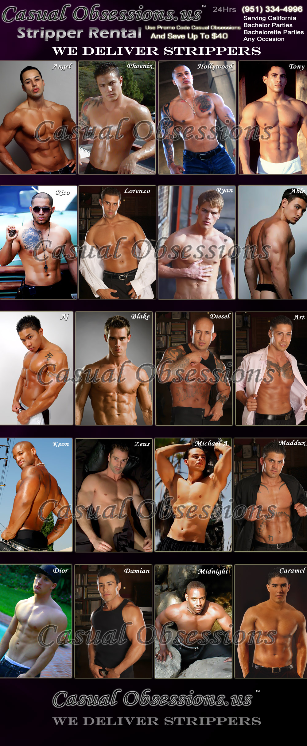 rent strippers by lake